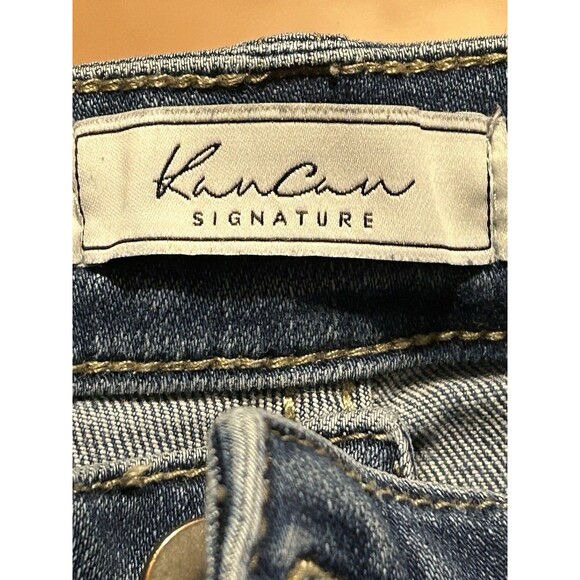 KanCan Signature Low Rise Ankle Skinny Jeans Women’s Size 32  Distressed Hem - Picture 7 of 8